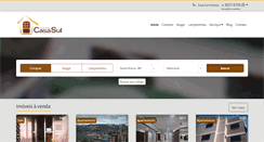 Desktop Screenshot of casasulimoveis.com.br